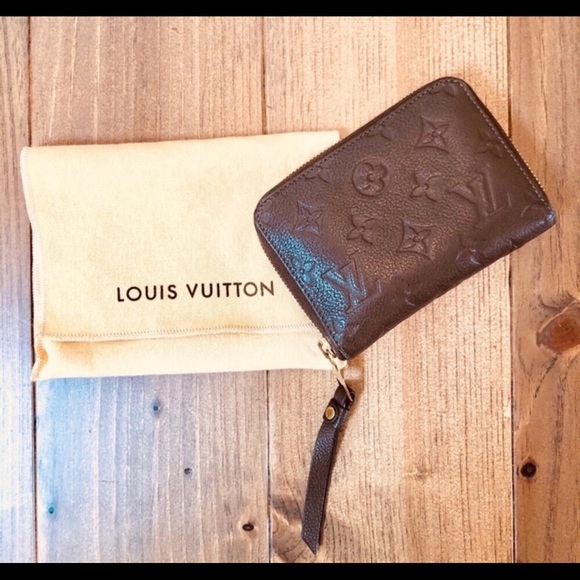 Louis Vuitton Handbags - Louis Vuitton Empreinte Small Brown Zippy Wallet